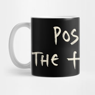 Hand Drawn Positive The Culture Mug